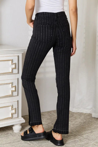 Striped Pants with Pockets - Pants - Kancan - Bottoms