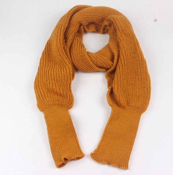 Wool Scarf - Cozy Knitted Winter Accessory - Image 2