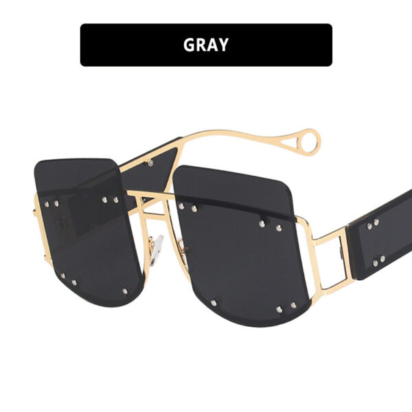 Personalized Sunglasses Hip Hop Fashion Trend Sunglasses - Image 5