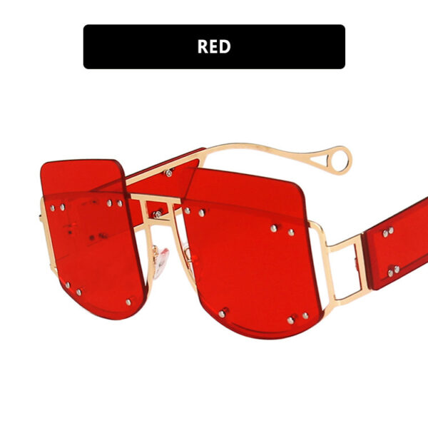 Personalized Sunglasses Hip Hop Fashion Trend Sunglasses - Image 3