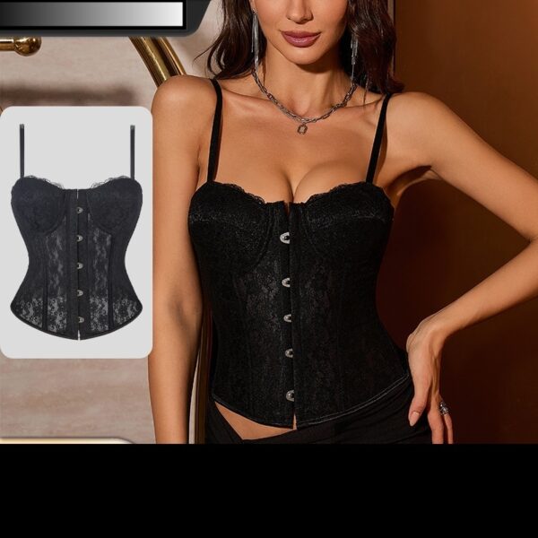 New Belly Contracting Corset - Sexy Lace Breathable - Image 4