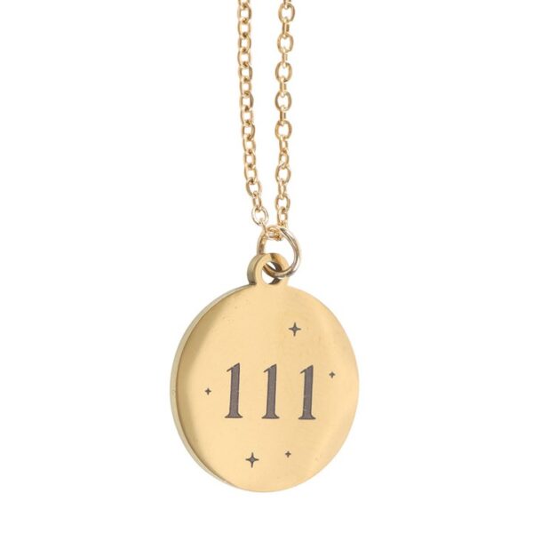 111 Angel Number Intuition Necklace - Image 4