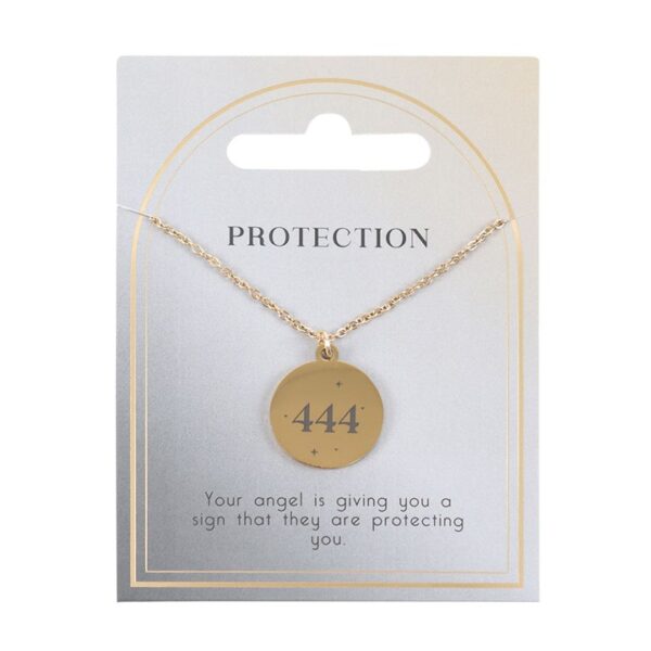 444 Angel Number Protection Necklace - Image 2