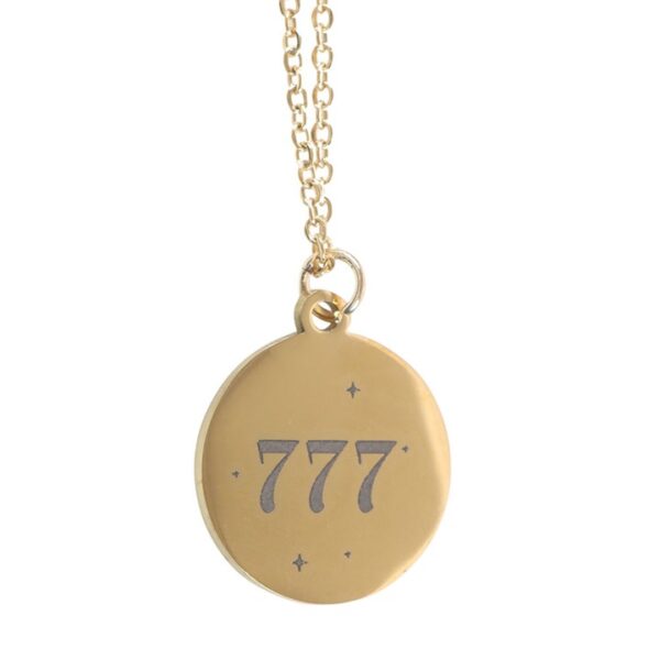 777 Angel Number Luck Necklace - Image 4