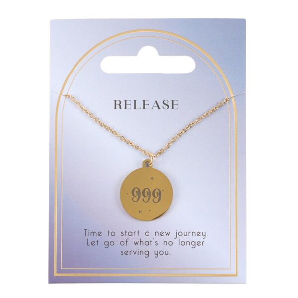 999 Angel Number Release Necklace - Image 2