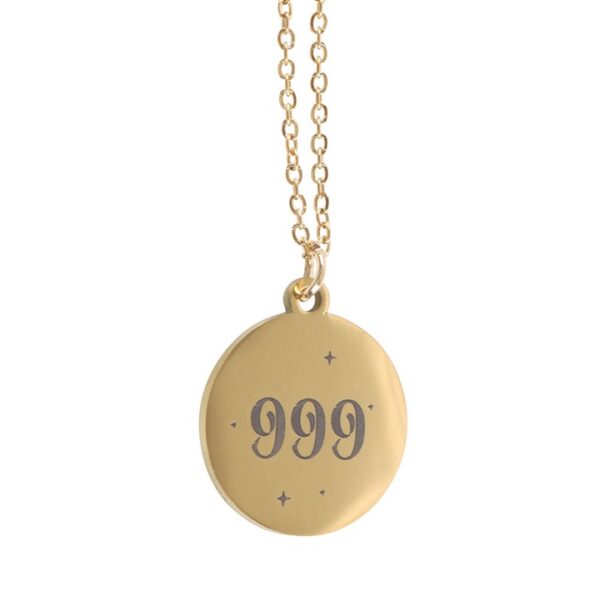 999 Angel Number Release Necklace - Image 4