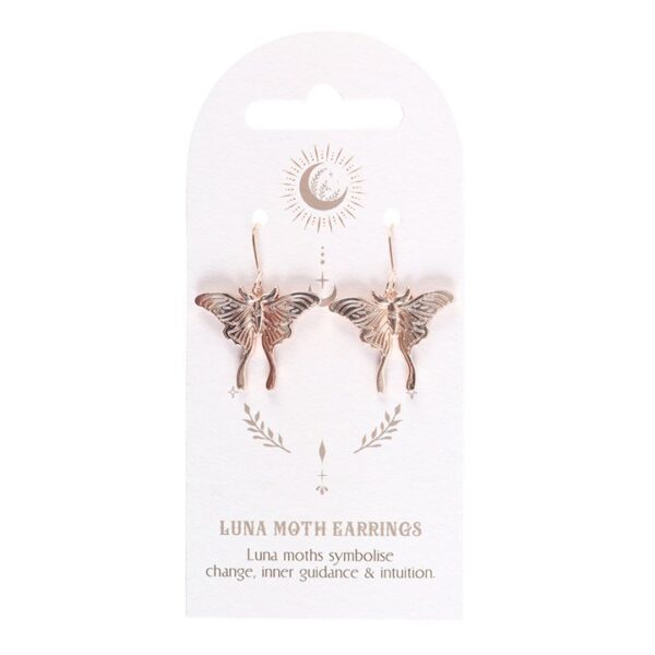 Luna Moth Earrings - Image 2