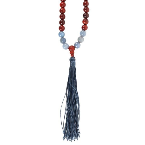 Communication Rosewood &Amp; Sodalite Mallah Necklace - Image 3