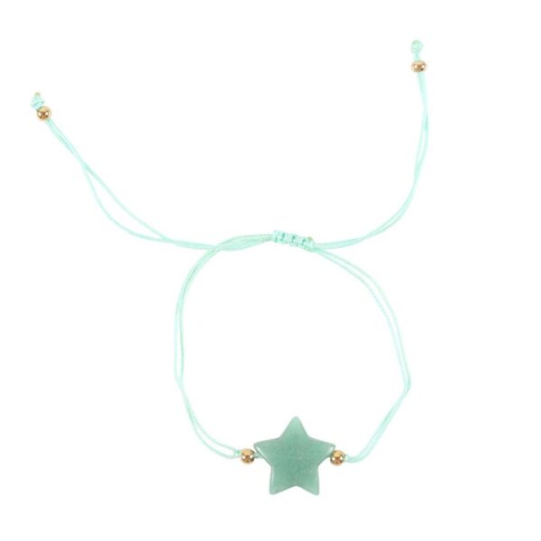 Shine Bright Aventurine Crystal Star Bracelet - Image 3