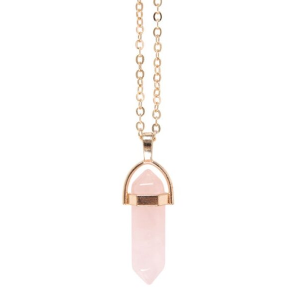 Rose Quartz Crystal Necklace Card - Image 4