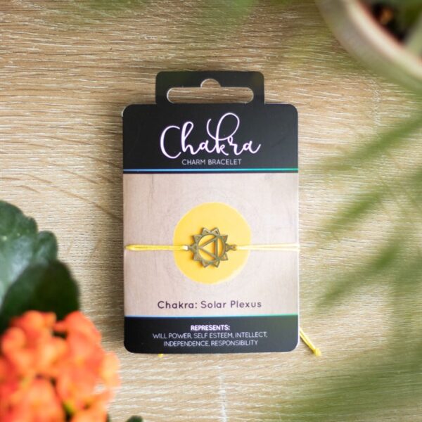 Solar Plexus Chakra Charm Bracelet - Image 4