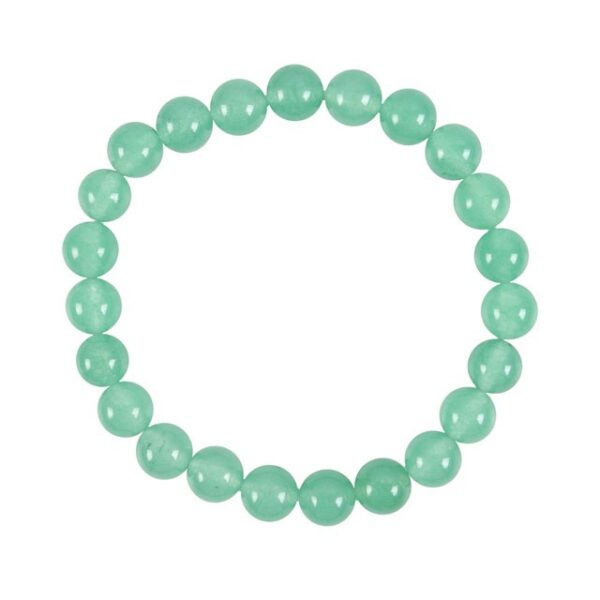 Heart Chakra Green Aventurine Gemstone Bracelet - Image 3