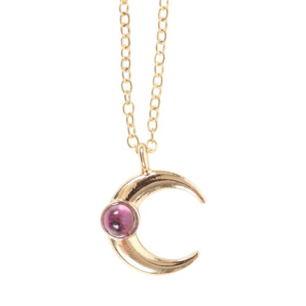 The Moon Celestial Amethyst Necklace Card - Image 3