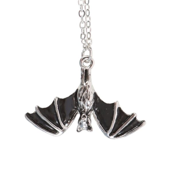 Hanging Bat Pendant Necklace - Image 2