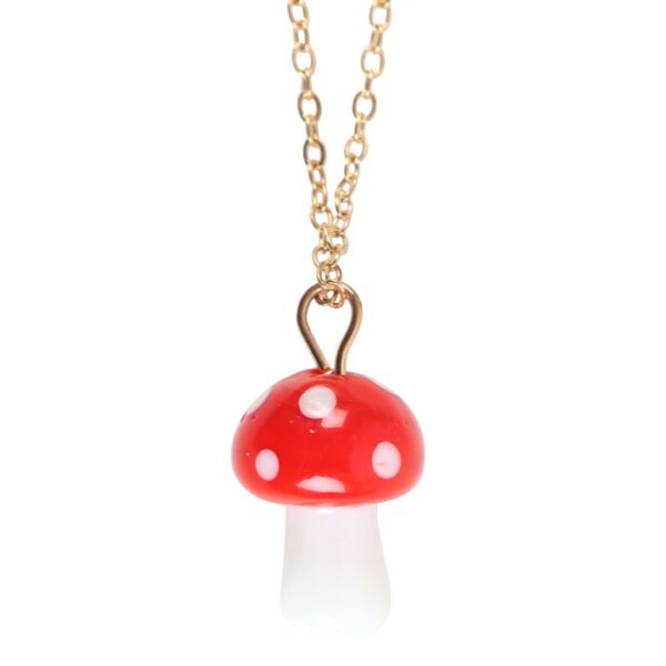 Toadstool Charm Necklace Card - Image 3