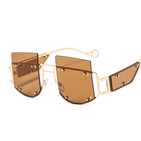 Personalized Sunglasses Hip Hop Fashion Trend Sunglasses - Image 7