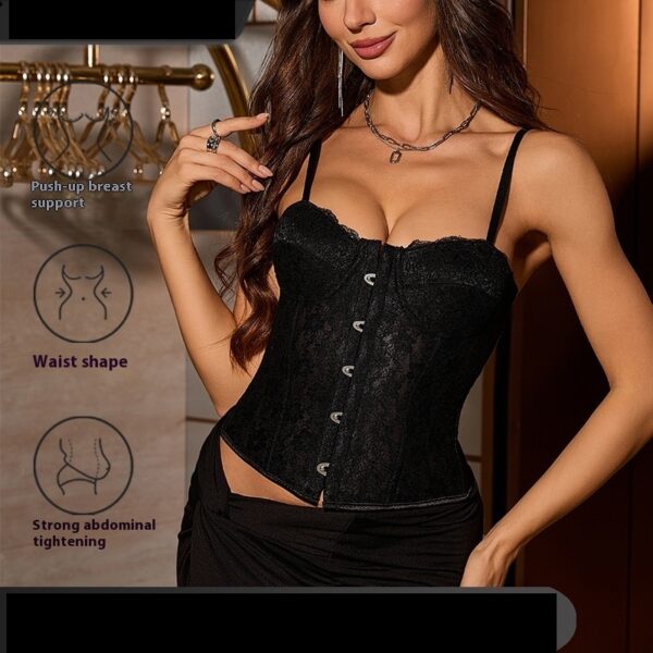 New Belly Contracting Corset - Sexy Lace Breathable - Image 3